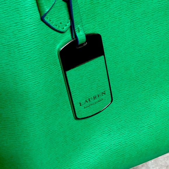 😍Ralph Lauren Green Tote😍 - Picture 10 of 10